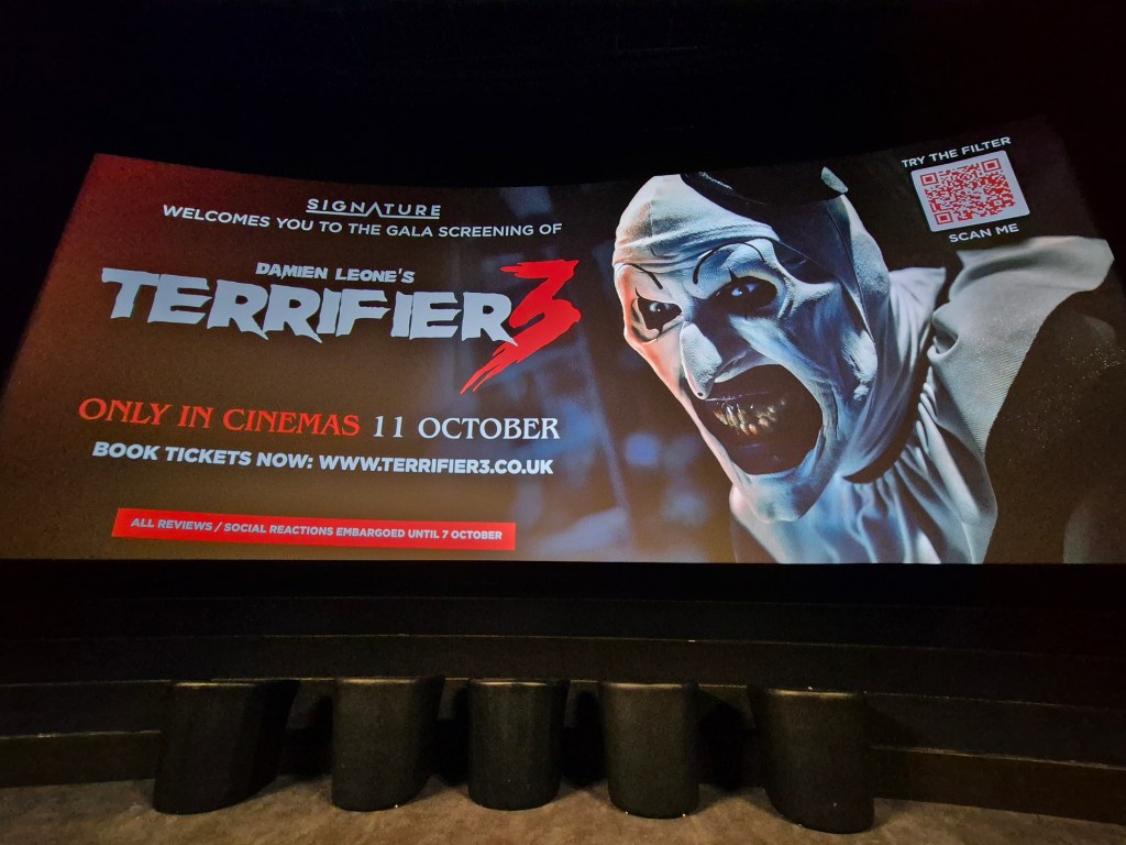 Terrifier 3 UK&nbsp;Premiere